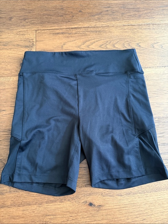 PINK Victoria's Secret Pants - PINK Women's Black High-Waist Active Shorts